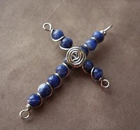Cross Pendant Tutorials- From Wire Work to Beaded Tatting