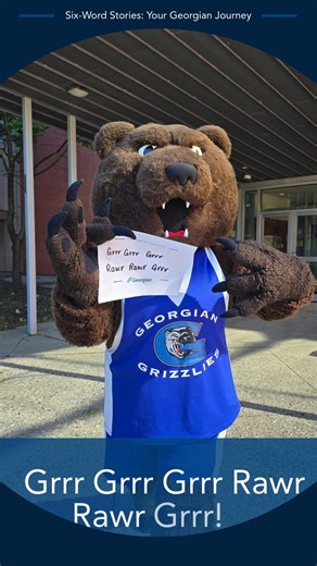 GeorgianLibrary on Instagram: "Hello Grizzlies!👋 During fall 2025 orientation, Georgian Libraries and Learning Services launched the Six-Word Story campaign, gathering stories illustrating life events that sparked your pathway to working and/or studying at Georgian College. We would like to share them with you to highlight both our unique perspectives and the themes that connect us all. These are your stories! #stories #students #library"
