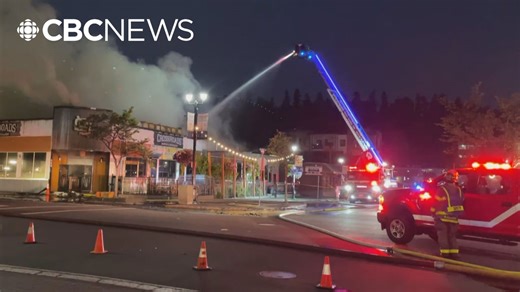 Early morning fire engulfs Crossroads Brewing in downtown Prince George