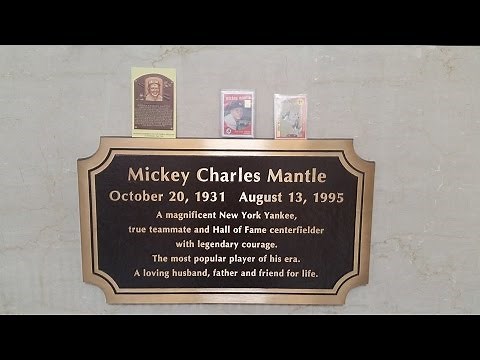 Mickey Mantle #7 Grave site