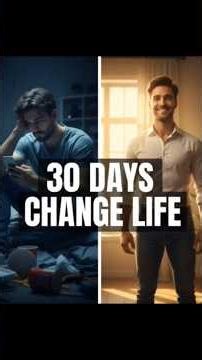 “Just 30 Days Can Change Your Life | 30 Day Transformation Motivation”