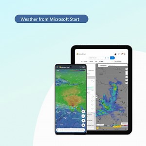2K views · 13 reactions | We're thrilled to announce that Weather from Microsoft Start was named the top global weather provider! ⛅ Using industry-leading machine learning, AI and other innovative technologies, we're proud to provide users with the most precise weather information possible: https://msft.it/61825hnjG | MSN | Facebook