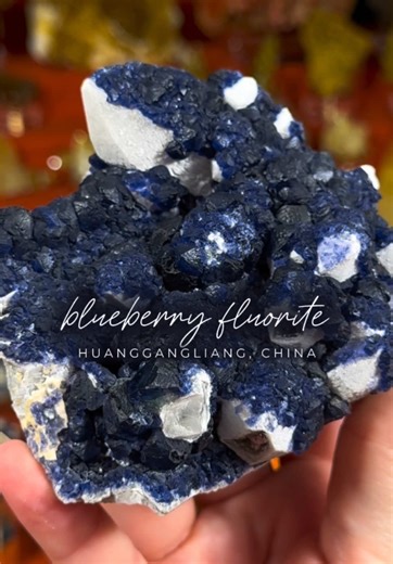 Blueberry Fluorite from China - Best Quality Crystals