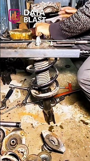 Dismantling a Massive Suspension #shorts