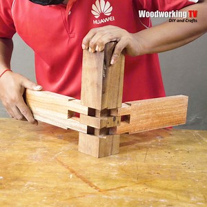 167K views · 4.8K reactions | Impressive Wood Joinery Technique - Wood Corner Joint | Woodworking TV | Facebook
