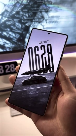 iTheme Design on Instagram: "Depth effect wallpaper for Android with a 3D clock layout, bold typography, and parallax motion that reacts to device movement. Drop “Depth” and I’ll send the app link #androidsetup #androidcustomization #androidcustom #3dwallpaper #androidhomescreen"