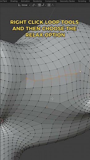How To Smooth Your Loop In Blender