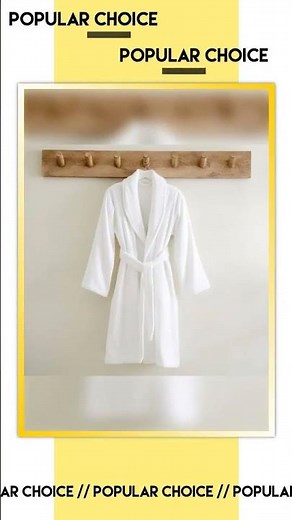 Chalet Quick Dry Terry Cotton White Small/ Medium Bath Robes by Renee Taylor