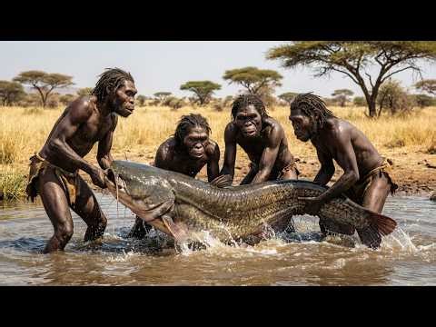 Life 3.1 Million Years Ago: Early Hominid Humans Clashed with Giant Catfish Ancestors