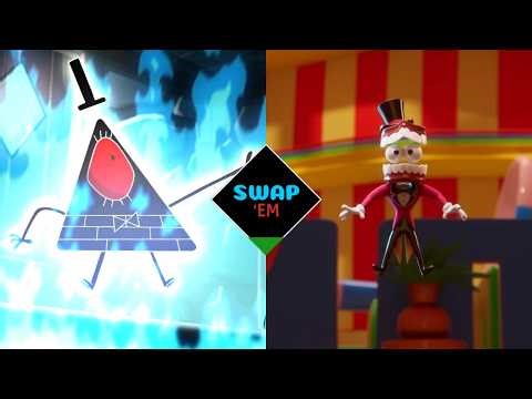 BILL CIPHER & CAINE VOICE SWAP 3 | Gravity Falls/The Amazing Digital Circus