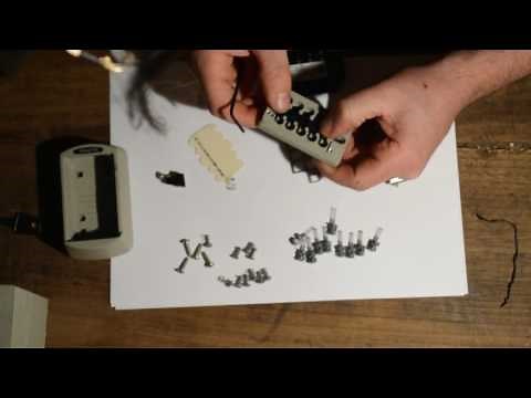 ouverture serrure mécanique 10 chiffres sans code! démontage