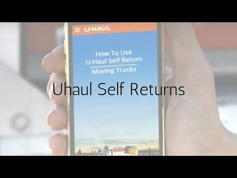 Uhaul Self Pickup & Returns