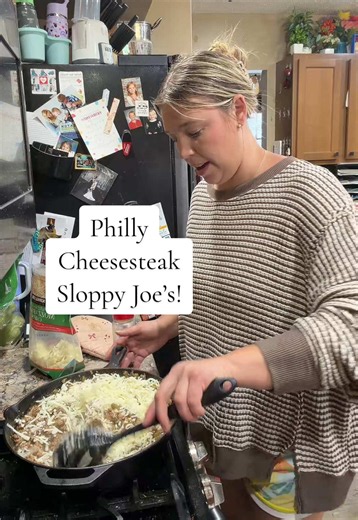 Philly Cheesesteak Sloppy Joes: Easy Make-Ahead Dinner