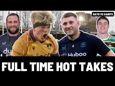 EPIC! FULL TIME HOT TAKES | BATH vs NORTHAMPTON | CHAMPIONS CUP QUARTER FINAL