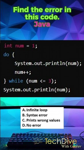 Find the Error in This Java Program | Debugging Tutorial #programminglanguage #coding
