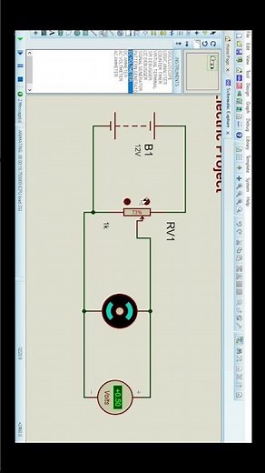 How to Use Potentiometer simulation in Proteus #electronics #robotics #electric #robots #electronic