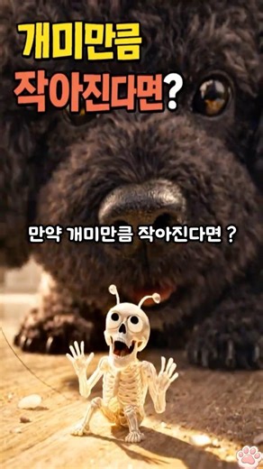 만약 개미만큼 작아진다면