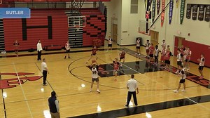 The Butler Defense Drill - A Great TEAM Drill For Getting Players To Defend Instinctually... And Without Hesitation! Here's a great drill from Coach Schultz's How to Run Championship Practices to get your players comfortable playing defense at a disadvantage. It's called the Butler Drill... This is a game-like drill that Coach Ryan Schultz (2x Iowa State Champion) uses in his practice every day. Coach Schultz loves the Butler Drill because it hits on three of the core concepts of his defense... 