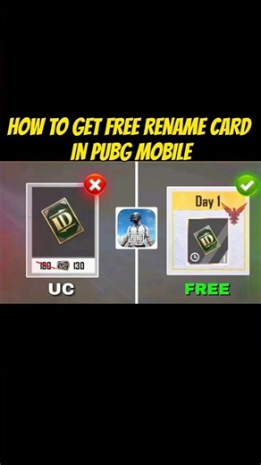 How to Get a FREE Rename ID Card in PUBG Mobile Easy Tutorial ✅️
