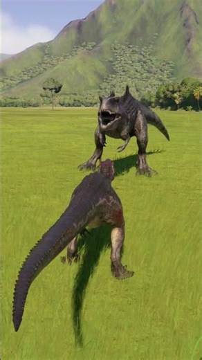 BARYONYX vs GIGANOTOSAURUS EPICK FIGHT #shorts