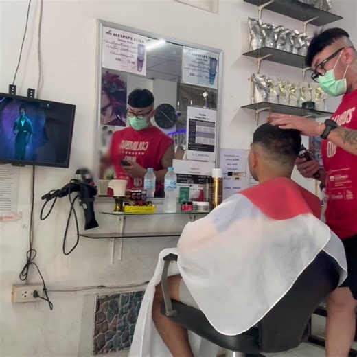 #hair #barber #salon bare cut