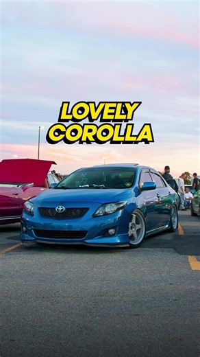A modded Toyota Corolla