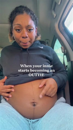 Pregnancy Belly Button Transformation: Innie to Outie