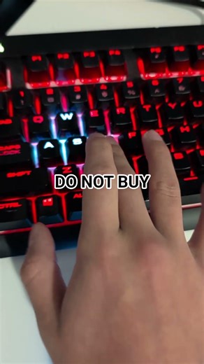 DO NOT BUY THIS KEYBOARD #fyp #viral #keyboard