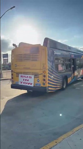 MTA Bus being towed 😮