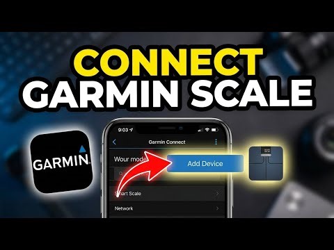 How to Connect Your Smart Scale with Garmin - Easy Tutorial