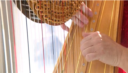 Live music helps ease holiday travel stress at San Diego International Airport