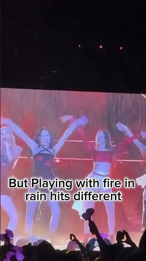 Playing with fire❌Playing with rain ✅ #blackpink