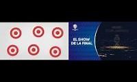 Mix of 2 videos from youtube : Best Animation Logos Vocoded The Show of The Final Copa America 2021