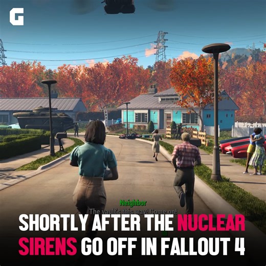 5.9M views · 36K reactions | This random encounter in Fallout 4 is actually kinda sad... | Gamerficial | Facebook