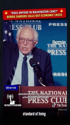 Bernie Sanders EXPOSES the Truth: 60% of Americans Living Paycheck to Paycheck