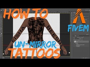 How To UN-MIRROR TATTOOS For FiveM & GTA