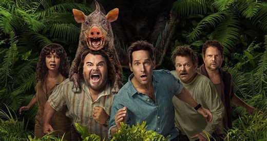 New poster for the Anaconda reboot starring Paul Rudd and Jack Black