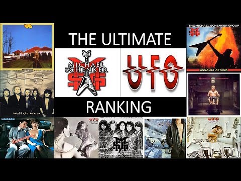 The Ultimate Michael Schenker & UFO Ranking - All Songs From 10 Albums Rated With 12 Songs Featured