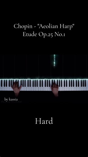 Chopin Aeolian Harp Etude Op.25 No.1 Piano Tutorial