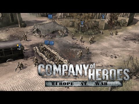 Company of Heroes Commando Front 1vs2 Expert [Europe At War mod]