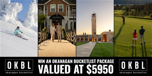 Check out Okanagan Bucket List Sweepstakes