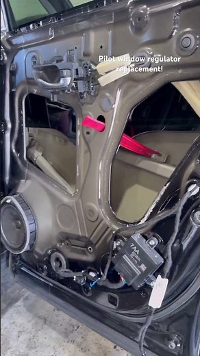 Pilot window regulator replacement! #honda #mechanic