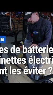 Batteries de trottinettes électriques : comment prévenir les risques d'incendies ?