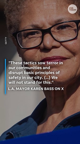 ICE raids protest turns violent as demonstrators clash with police