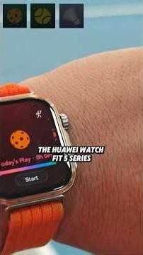 Meet Huawei's new WATCH FIT 5 Series!