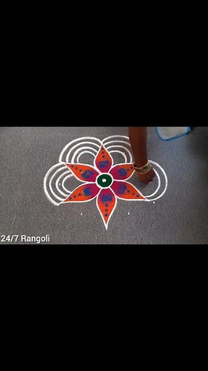 2K views | 5x3 Dots Simple Rangoli designs 24/7 Rangoli  Amazing padikolam design  Easy Daily Rangoli design#dailyrangolidesigns #kolamwithdots #smallrangoli #flowerkolam #padikolam #mugguludesigns #simplerangoli #rangolidesigns #kolamdesigns #kolamwithdots #dailyrangolidesigns #padikolam #rangoli #indianart #muggulu #flowerpower | 24/7 Rangoli | Facebook