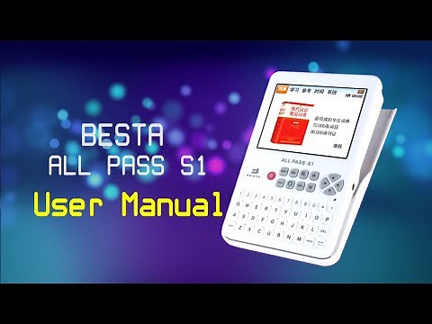 Besta ALL PASS S1 (User Manual)
