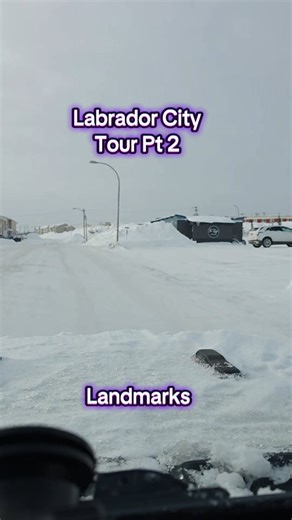 Labrador City Winter tour Pt 2, tried to hit some of the land marks people asked about. Sorry, im not doing individual houses, privacy is important. #Labradorcity #labcity #winter #dirtyoltown | Kent Tarrant