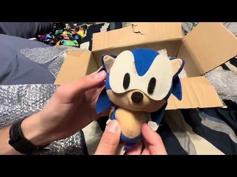 Plush Unboxing #27(STRINGY SONIC & POCKY!)