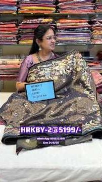 Pure Tissue Organza Sarees @ ₹5199 Only | Premium Designer Collection | FreeShipping | SreeNavaMedia